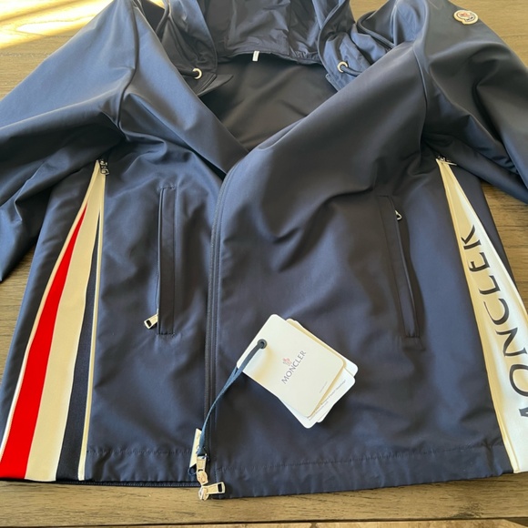 MONCLER Men's ATRIA Hooded Jacket Navy 1A00008 549 ML 742 - Picture 12 of 16